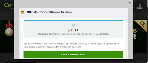 Waiting for Loonio payment to reflect - pending status